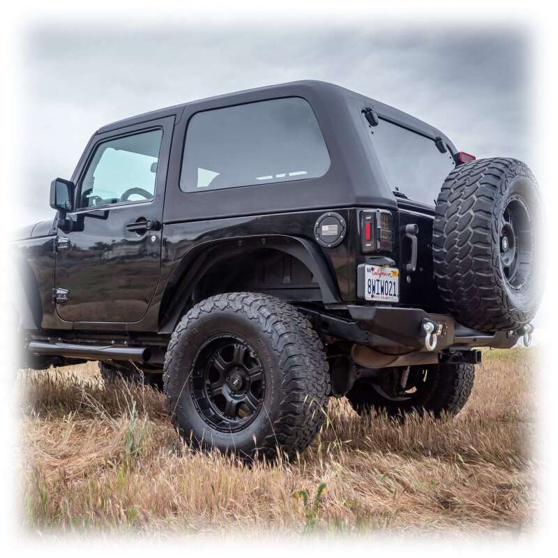 Jeep Wrangler JK Hardtop - TURN Offroad - Fastback 2-Piece - White - `07-`18